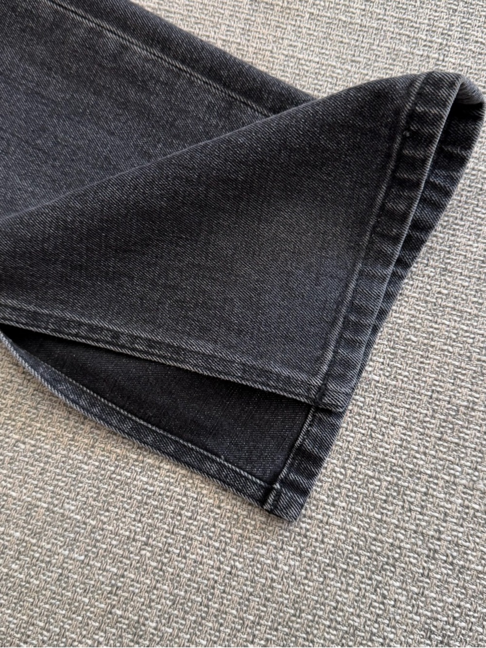 Abercrombie Jeans- “The Skinny” High Rise w/Split Hem- Curve Love-28 SHORT - Picture 6 of 10